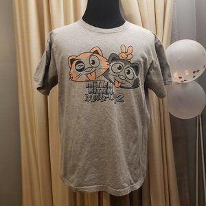 Mitten Kitten Mashup 2 T-Shirt Large